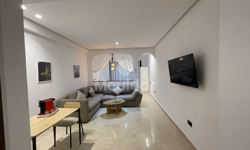 Studio à louer à Casablanca Bourgogne : Terrasse et Climatisation Studio à louer à Casablanca Bourgogne : Terrasse et Climatisation