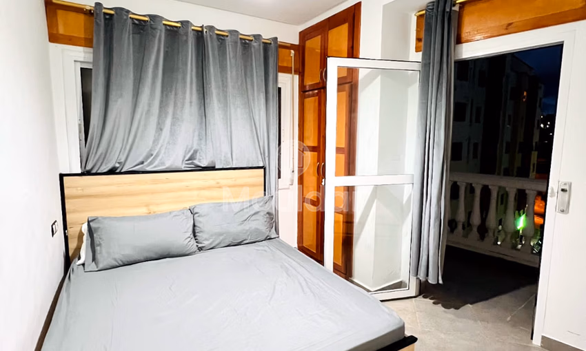 الهروب إلى طنجة: شقة 3 غرف نوم، مكيفة، مجهزة