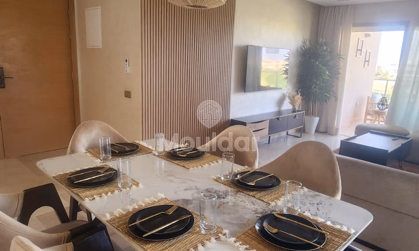 Appartement à Louer à Marrakech: 3 Chambres avec Terrasse et Piscine Appartement à Louer à Marrakech: 3 Chambres avec Terrasse et Piscine