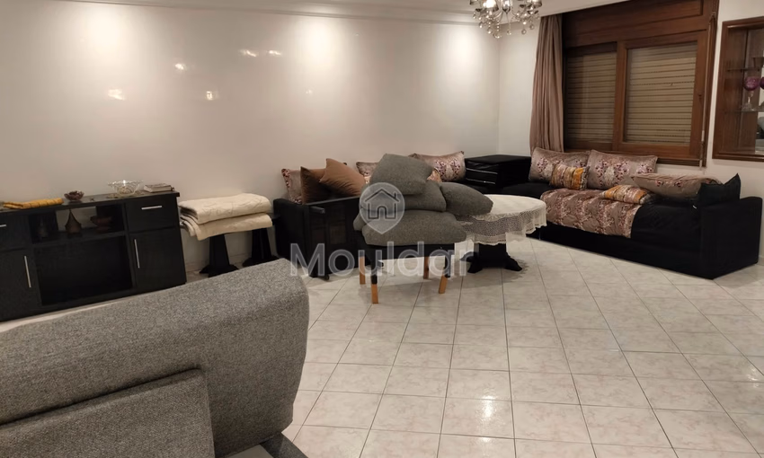Location d'un Appartement Spacieux de 3 Chambres à Casablanca