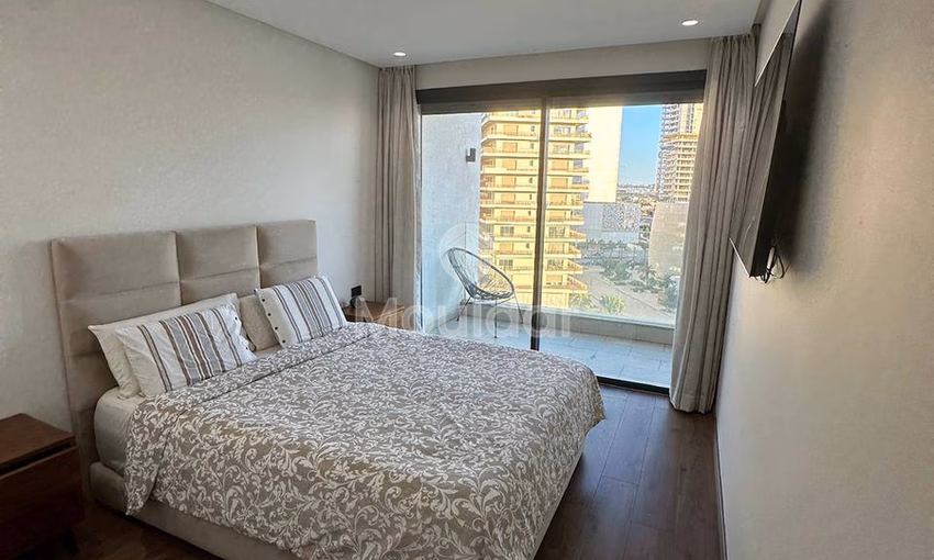 Charmant Appartement à Louer à Casablanca - 2 Chambres, Terrasse Charmant Appartement à Louer à Casablanca - 2 Chambres, Terrasse