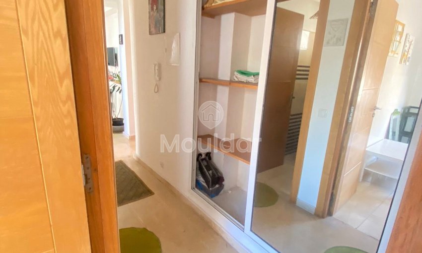 Bonito apartamento mobilado para alugar em Rabat: varanda e cozinha equipada - view 6