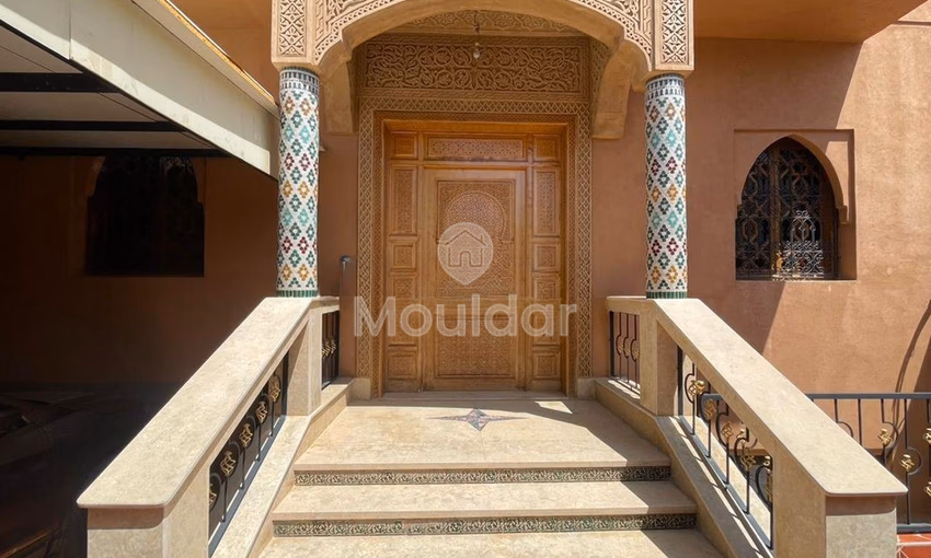 Villa de Ensueño en Marrakech: 7 Habitaciones con Jardín Villa de Ensueño en Marrakech: 7 Habitaciones con Jardín