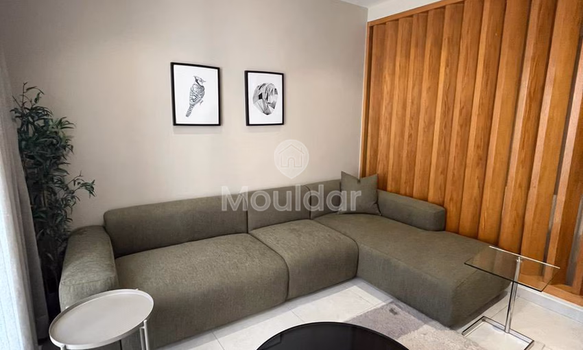 Studio for Rent in Casablanca: 5th Floor with Balcony