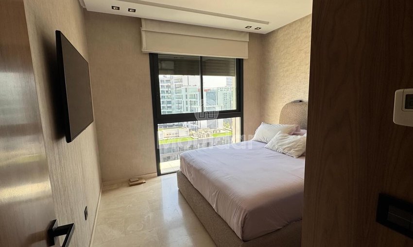 شقة جذابة مؤلفة من غرفتي نوم للإيجار في مدينة الدار البيضاء المالية - view 4