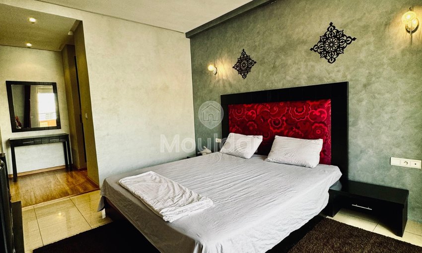 2-Zimmer-Wohnung zu vermieten in Agadir mit sicherem Balkon - view 3