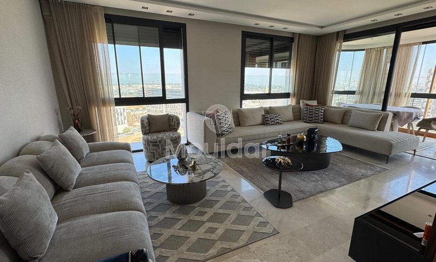 شقة جذابة مؤلفة من غرفتي نوم للإيجار في مدينة الدار البيضاء المالية - view 2