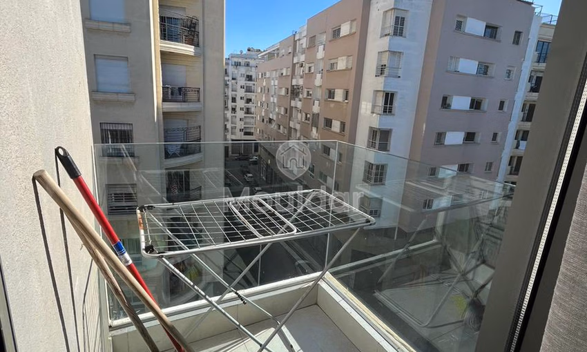 Studio for Rent in Casablanca: 5th Floor with Balcony