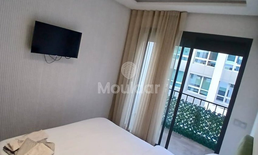 Studio zu Vermieten in Casablanca: Komfort und Annehmlichkeiten Enthalten - view 5