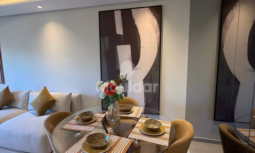 شقة ساحرة مكونة من 3 غرف للإيجار في طنجة، حي الحساني