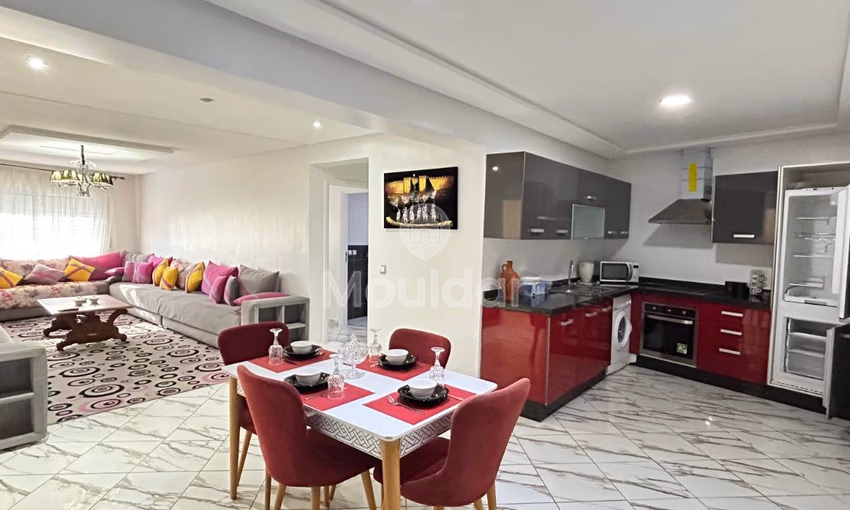 شقق للإيجار في طنجة: تراس واسع ومرآب متضمن شقق للإيجار في طنجة: تراس واسع ومرآب متضمن