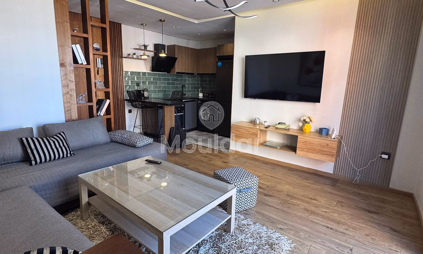 Elegant Studio in Casablanca: Comfort and Amenities Included