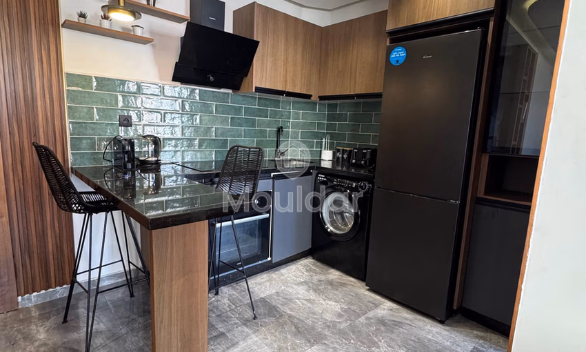 Elegant Studio in Casablanca: Comfort and Amenities Included