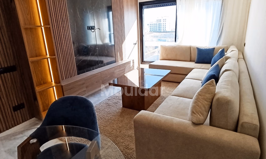 Estudio Moderno en Alquiler en Casablanca con Piscina y Balcón