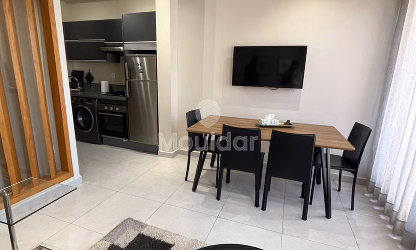 Charming Studio for Rent with Balcony in Casablanca - The Princesses