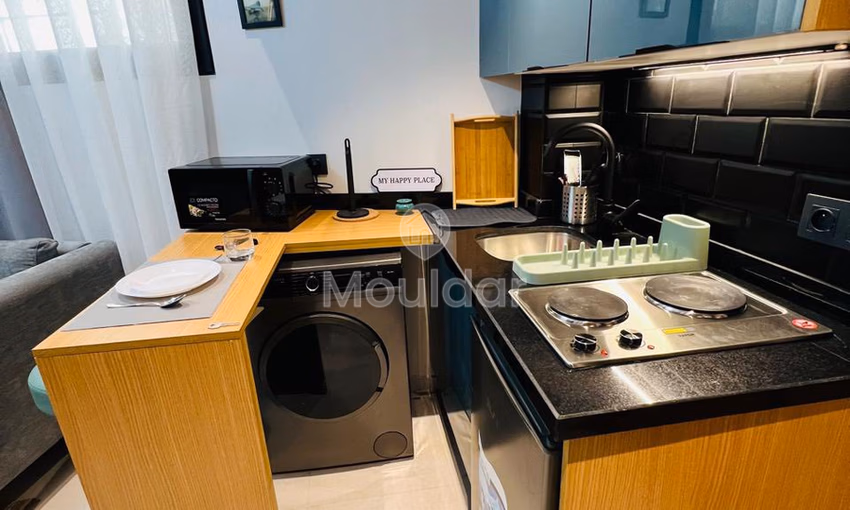 Estudio amueblado en alquiler: confort moderno en Casablanca