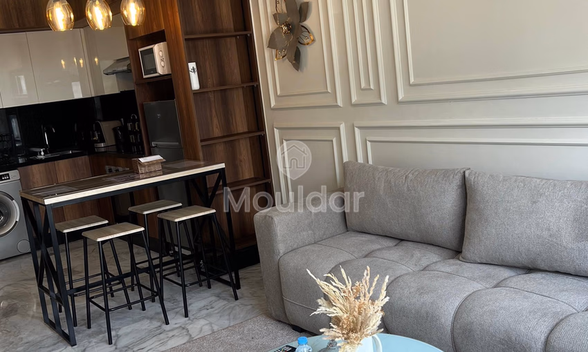 Equipped Studio in Casablanca: Perfect for Your Vacation