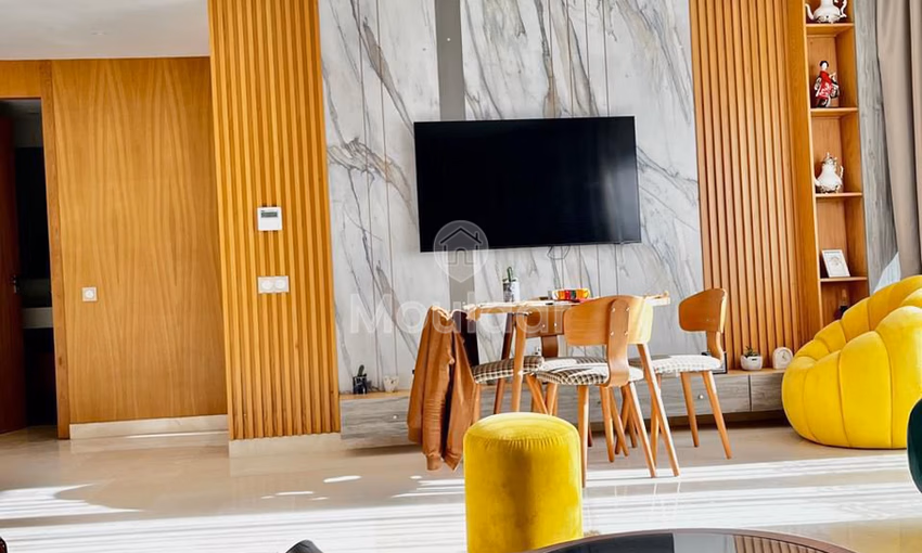 استوديو حديث للإيجار في الدار البيضاء - الأميرات، مع جراج استوديو حديث للإيجار في الدار البيضاء - الأميرات، مع جراج