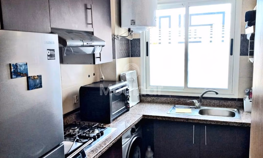 شقة مفروشة للبيع في دار بوعزة - غرفتان نوم شقة مفروشة للبيع في دار بوعزة - غرفتان نوم