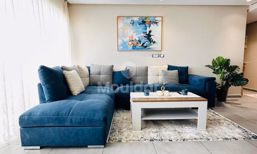 Appartement Meublé à Louer : 2 Chambres à Casablanca Riviera