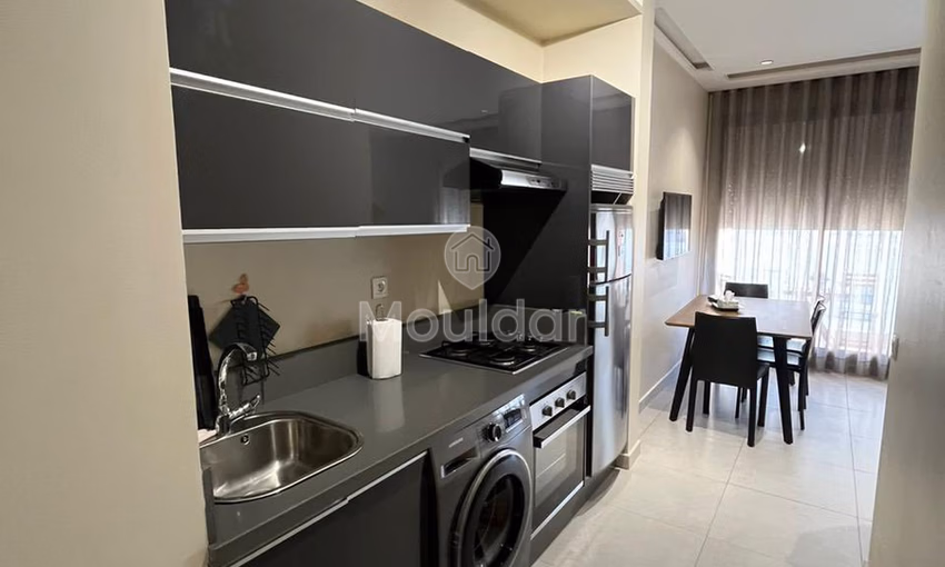 Studio for Rent with Balcony in Casablanca - The Princesses
