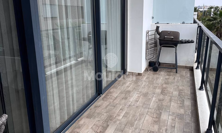 شقة أنيقة في دار بوعزة: 2 غرفة نوم مع شرفة شقة أنيقة في دار بوعزة: 2 غرفة نوم مع شرفة