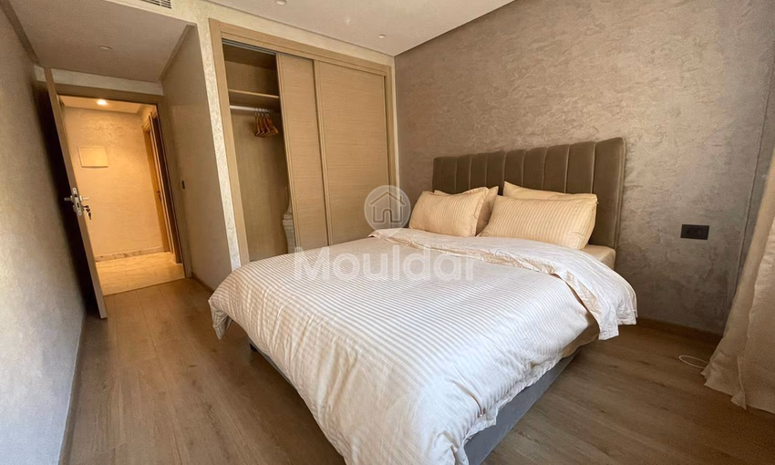 Air-Conditioned Studio with Terrace for Rent in Casablanca