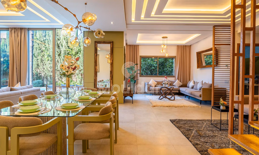 Villa Luxueuse à Marrakech : 3 Chambres avec Piscine et Sécurité