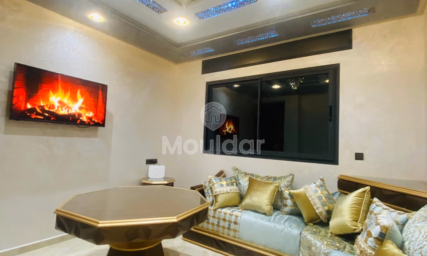 عطلات في طنجة: شقة من غرفتين مع شرفة وتراس