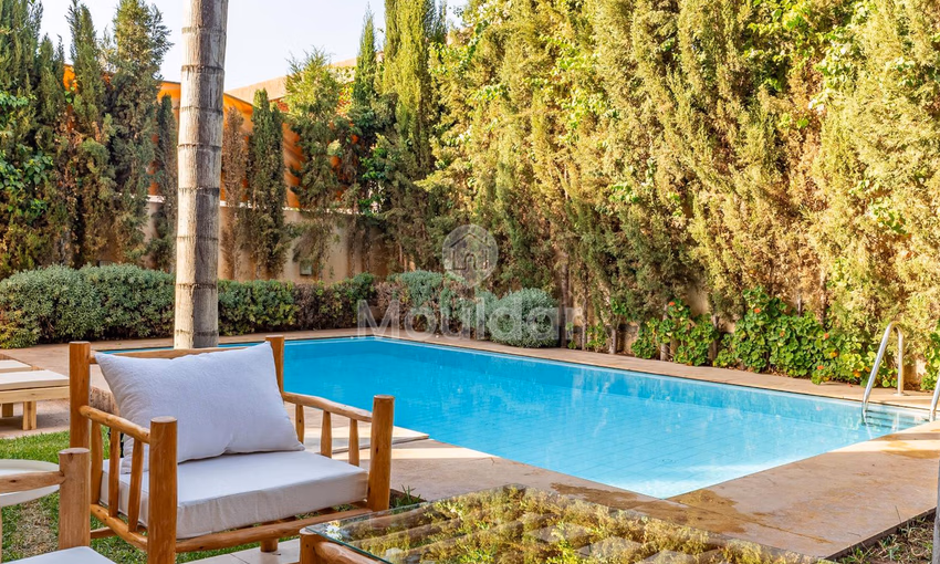 Villa Luxueuse à Marrakech : 3 Chambres avec Piscine et Sécurité Villa Luxueuse à Marrakech : 3 Chambres avec Piscine et Sécurité