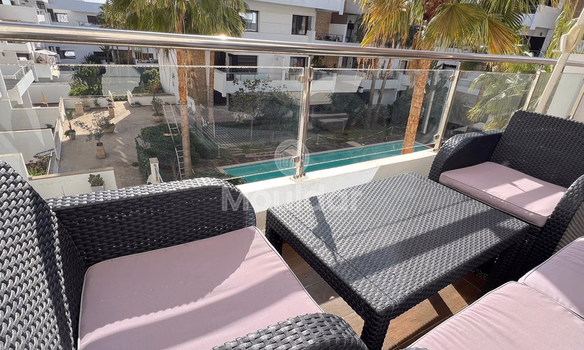 Apartment for Rent in Casablanca: 2 Bedrooms with Pool Apartment for Rent in Casablanca: 2 Bedrooms with Pool