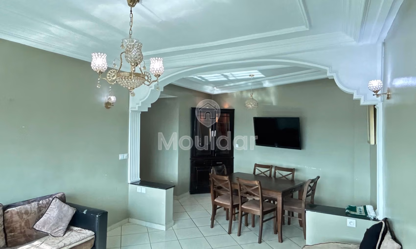 شقة واسعة للإيجار في طنجة، غرفتان مع موقف سيارات شقة واسعة للإيجار في طنجة، غرفتان مع موقف سيارات