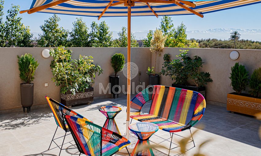 فيلا فاخرة للإيجار في مراكش: 5 غرف، حديقة - view 4