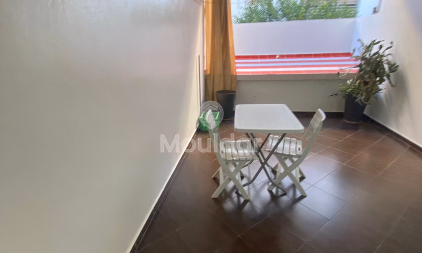 Charmant studio meublé avec terrasse à louer à Agdal