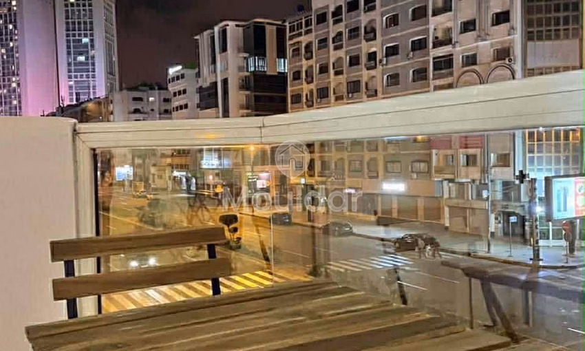 Modern Studio for Rent in Casablanca - Gauthier with Balcony Modern Studio for Rent in Casablanca - Gauthier with Balcony
