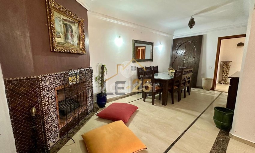 Apartament de închiriat în Marrakech: 3 camere, balcon și securitate - view 3