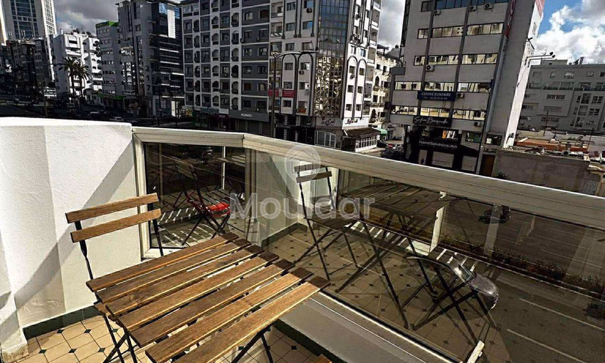 Modern Studio for Rent in Casablanca - Gauthier with Balcony Modern Studio for Rent in Casablanca - Gauthier with Balcony