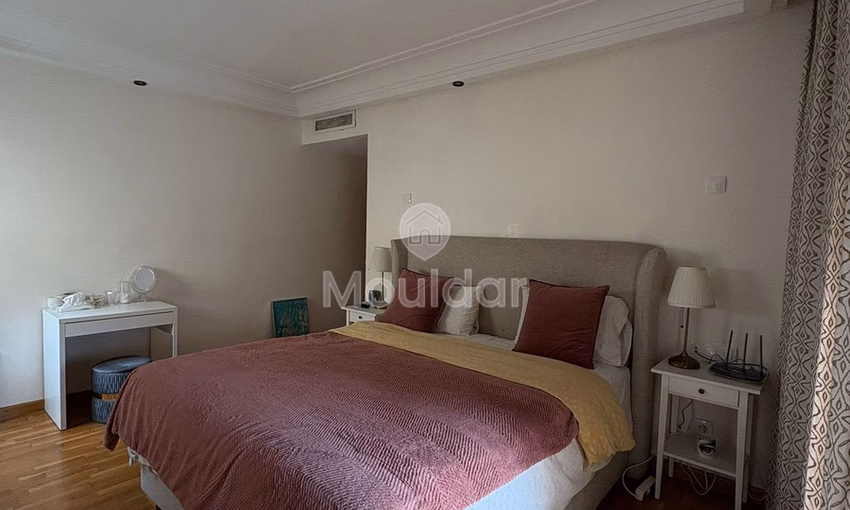 Beautiful Apartment for Rent in Casablanca with Balcony and Air Conditioning Beautiful Apartment for Rent in Casablanca with Balcony and Air Conditioning