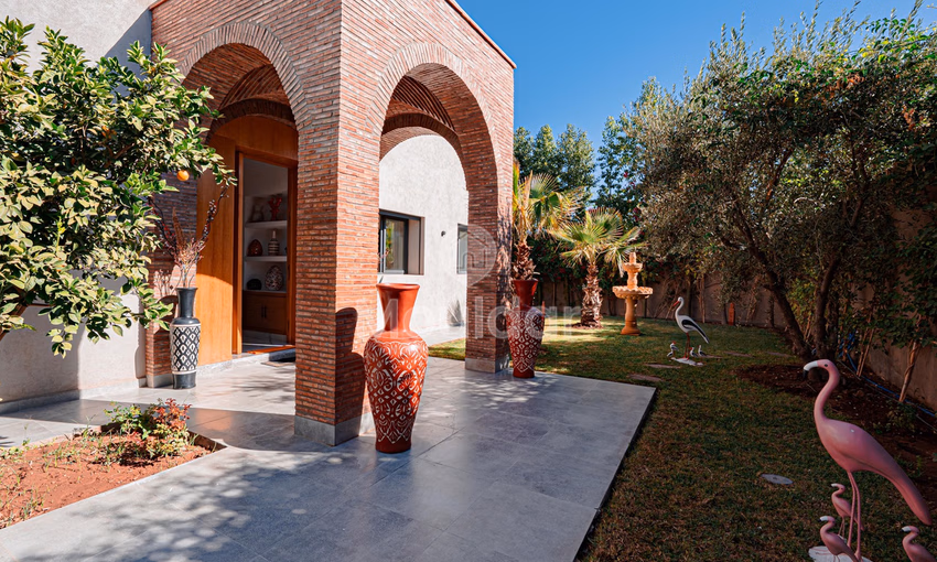 Villa de Luxe à Louer à Marrakech : 5 Chambres, Jardin Villa de Luxe à Louer à Marrakech : 5 Chambres, Jardin