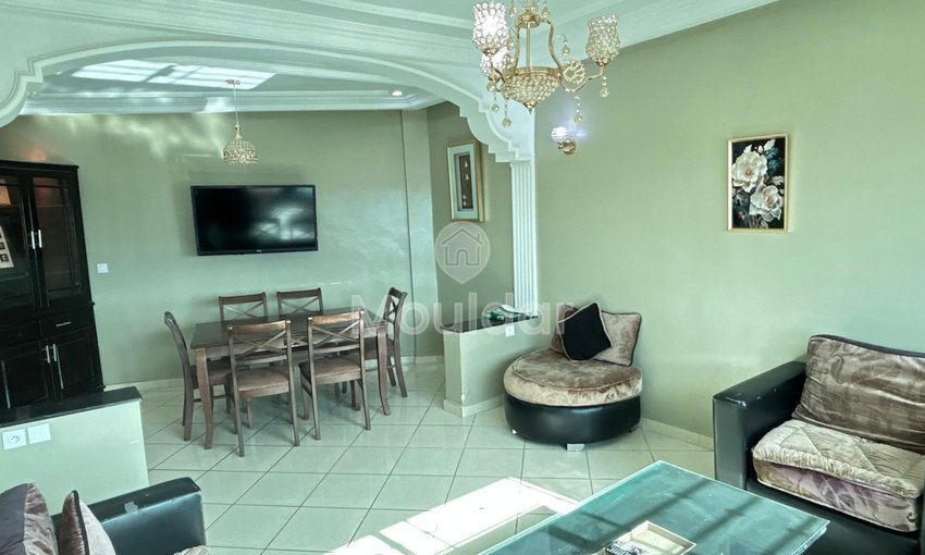 Geräumige Wohnung zur Miete in Tanger, 2 Schlafzimmer mit Parkplatz - view 4