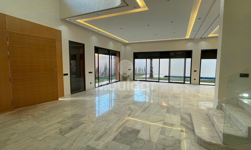 Villa Luxe à Marrakech : 4 Chambres, Piscine et Jardin - view 8