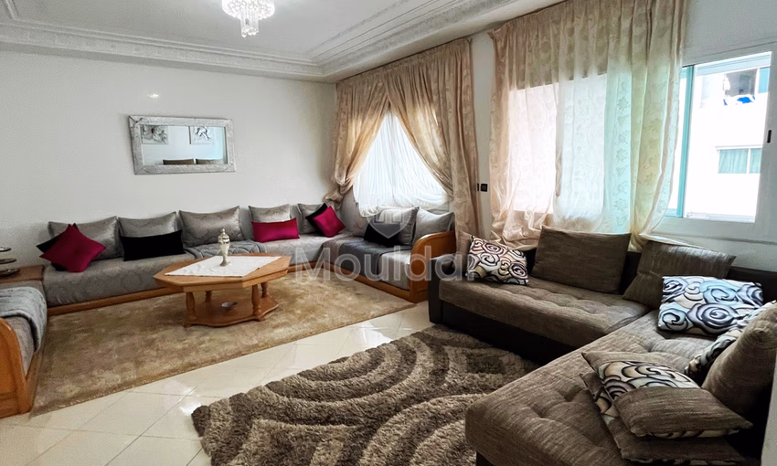 Furnished Apartment with 3 Bedrooms for Rent in Kenitra - The Upper Town