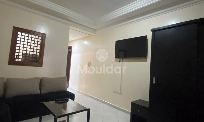 Charmant studio meublé avec terrasse à louer à Agdal