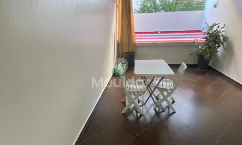 Charmant gemeubileerde studio te huur met terras in Rabat Agdal - view 4