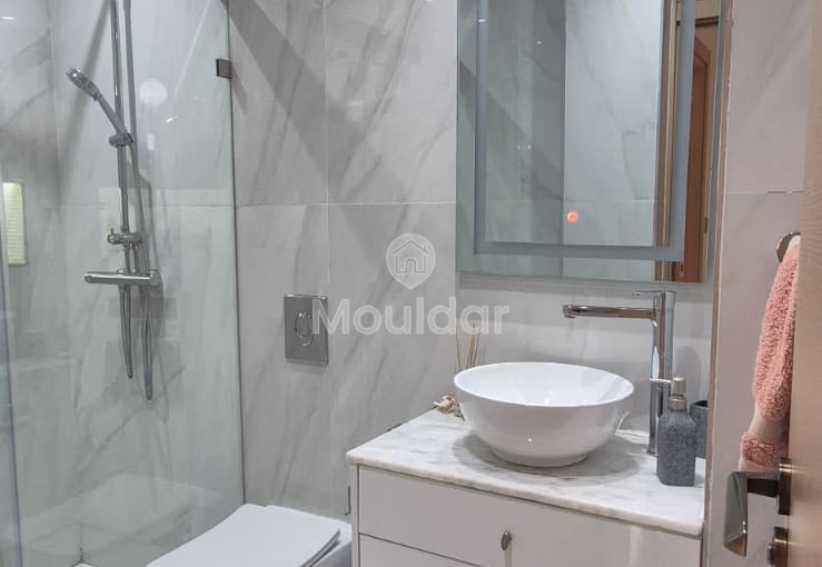 Apartamento Amueblado en Alquiler en Skhirat: 2 Habitaciones con Equipos