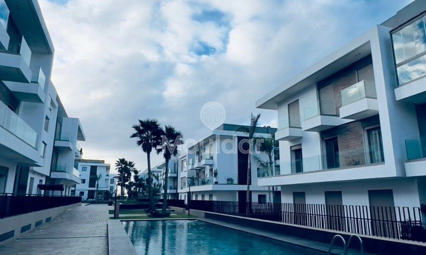 Rabat'ta Kiralık Daire: 3 Oda, Havuz ve Güvenlik - view 7