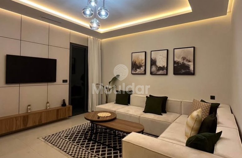 للايجار: شقة مفروشة غرفتين في قلب طنجة