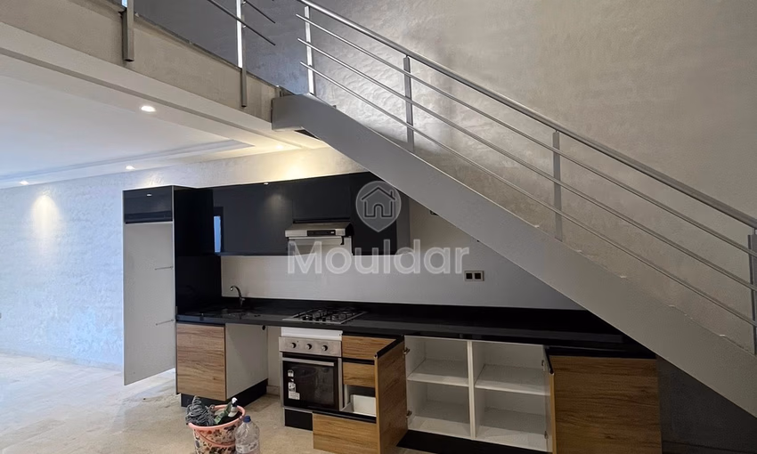 Charming Duplex for Rent in Casablanca with Terrace and Security