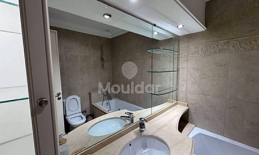 Modern Studio for Rent in Casablanca - Gauthier with Balcony Modern Studio for Rent in Casablanca - Gauthier with Balcony