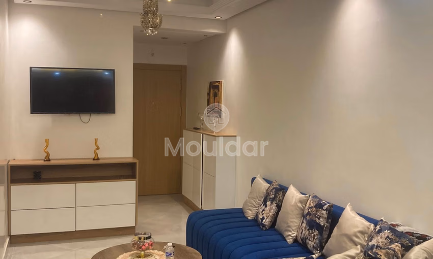 شقة غرفتي نوم للإيجار في طنجة - مرجان مع شرفة شقة غرفتي نوم للإيجار في طنجة - مرجان مع شرفة